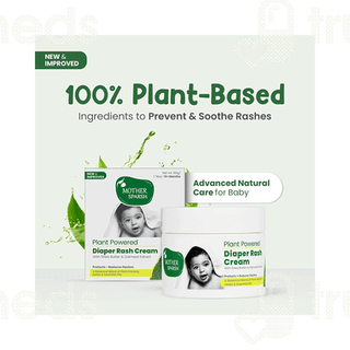 Mother Sparsh Plant Powered New & Improved Diaper Rash Cream 50gm