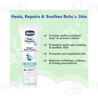 Chicco Baby Moments Diaper Rash Cream 100gm