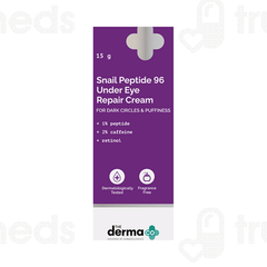 The Derma Co Snail Peptide 96 Under Eye Repair Cream 15gm