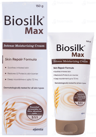 Biosilk Max Intence Moisturizing Cream 150gm