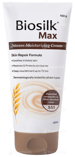 Biosilk Max Intence Moisturizing Cream 150gm