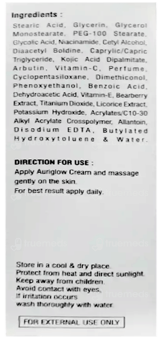 Auriglow Skin Lightening Cream 20Gm