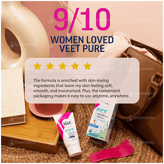Veet Pure Sensitive Skin Body & Full Bikini Hair Removal Cream 30gm