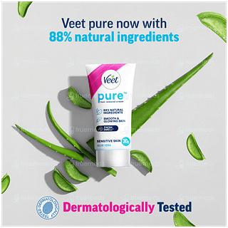 Veet Pure Sensitive Skin Body & Full Bikini Hair Removal Cream 30gm