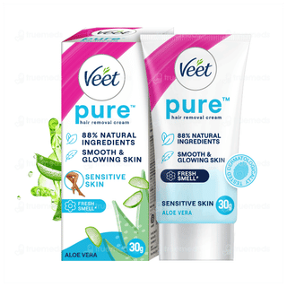 Veet Pure Sensitive Skin Body & Full Bikini Hair Removal Cream 30gm