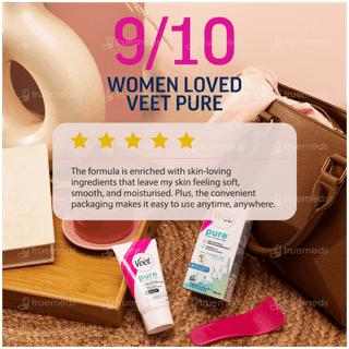 Veet Pure Sensitive Skin Body & Full Bikini Hair Removal Cream 30gm