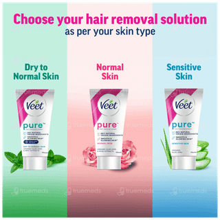 Veet Pure Sensitive Skin Body & Full Bikini Hair Removal Cream 30gm
