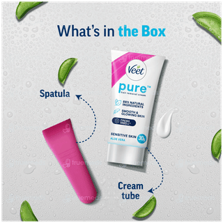 Veet Pure Sensitive Skin Body & Full Bikini Hair Removal Cream 30gm