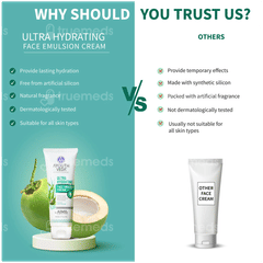 Ayouthveda Ultra Hydrating Face Emulsion Cream 60gm