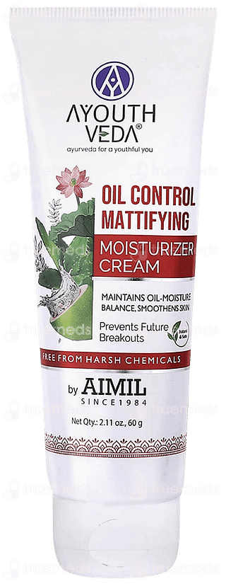 Ayouthveda Oil Control Mattifying Moisturizer Cream 60gm
