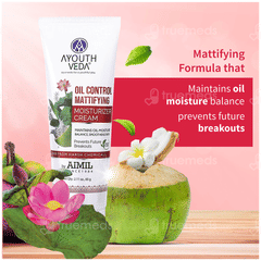 Ayouthveda Oil Control Mattifying Moisturizer Cream 60gm