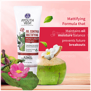 Ayouthveda Oil Control Mattifying Moisturizer Cream 60gm