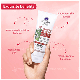 Ayouthveda Oil Control Mattifying Moisturizer Cream 60gm