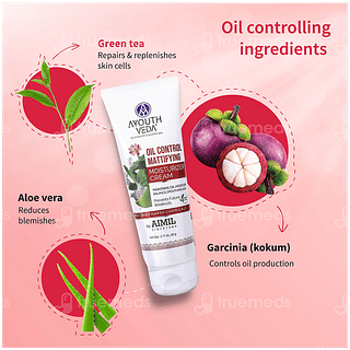 Ayouthveda Oil Control Mattifying Moisturizer Cream 60gm