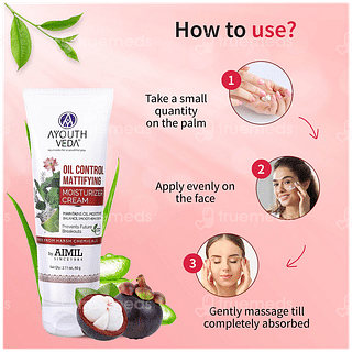Ayouthveda Oil Control Mattifying Moisturizer Cream 60gm