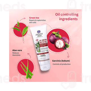 Ayouthveda Oil Control Mattifying Moisturizer Cream 60Gm