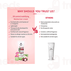 Ayouthveda Oil Control Mattifying Moisturizer Cream 60Gm