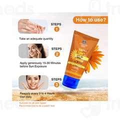 Ayouthveda Sun Turn + Spf 50 Pa++++ Cream 60Gm