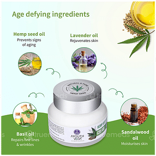 Ayouthveda Hemp Seed Anti Wrinkle Cream 50gm