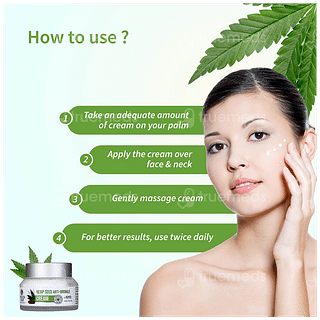 Ayouthveda Hemp Seed Anti Wrinkle Cream 50gm