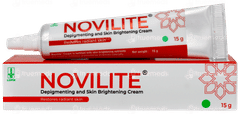 Novilite Depigmenting And Skin Brightening Restores Radiant Cream 15gm Novilite Depigmenting And Skin Brightening Restores Radiant Cream 15gm