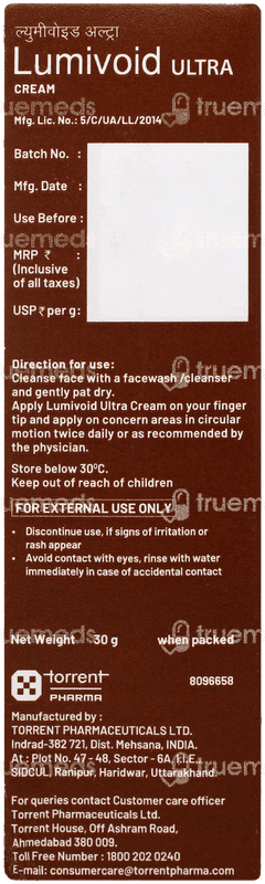 Lumivoid Ultra Cream 30gm