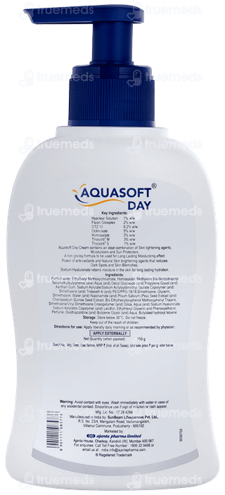 Aquasoft Day Spf 50+ Pa+++ Cream 150gm