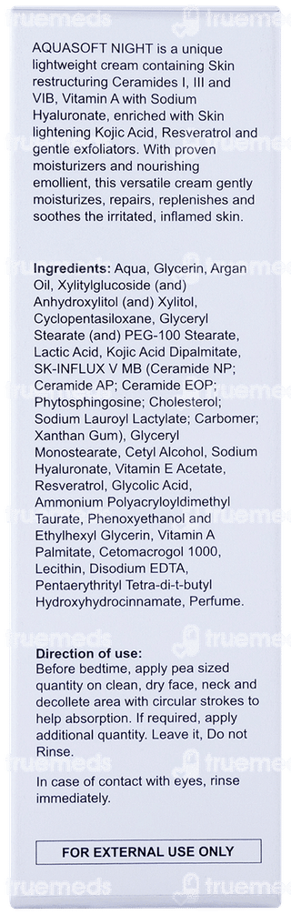 Aquasoft Night Cream 50gm