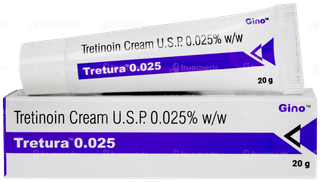 Tretura 0.025% Cream 20gm