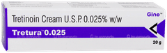 Tretura 0.025% Cream 20gm