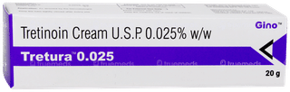 Tretura 0.025% Cream 20gm