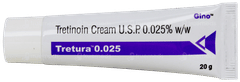 Tretura 0.025% Cream 20gm