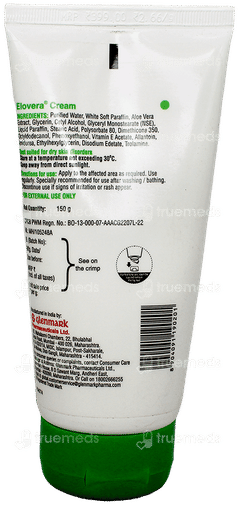 Elovera Paraben Free Cream 150Gm