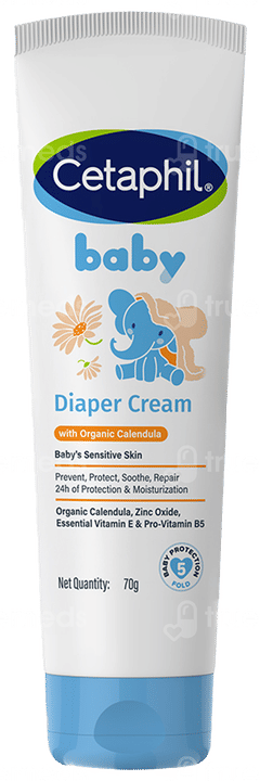 Cetaphil Baby With Organic Calendula Diaper Cream 70gm Cetaphil Baby With Organic Calendula Diaper Cream 70gm