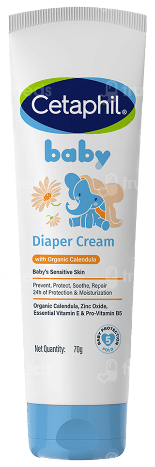 Cetaphil Baby With Organic Calendula Diaper Cream 70gm