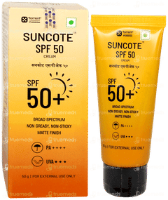 Suncote Spf 50+ Pa++++ Matte Finish Cream 50gm