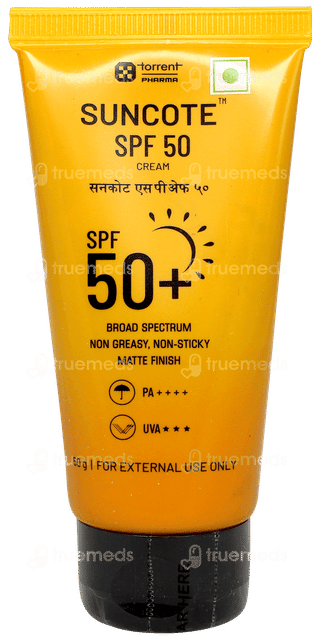 Suncote Spf 50+ Pa++++ Matte Finish Cream 50gm