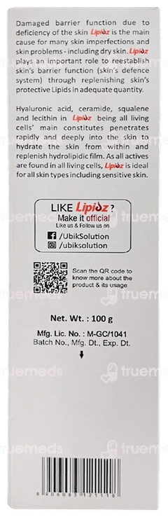 Lipidz Cream 100gm