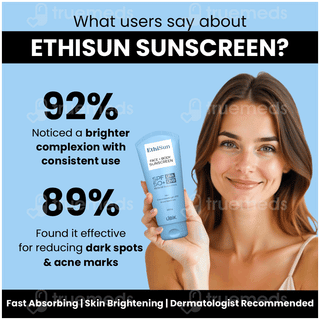 Ethisun Spf 50+ Pa++ Hybrid Sunscreen 100gm
