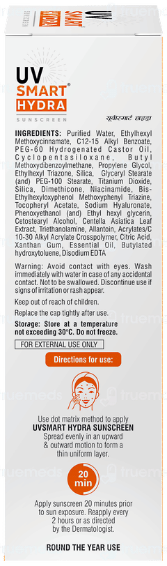 Uvsmart Hydra Spf 50+ Pa++++ Sunscreen 50ml