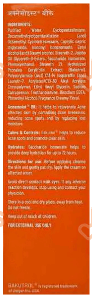 Acnemoist Bk Cream 60Gm