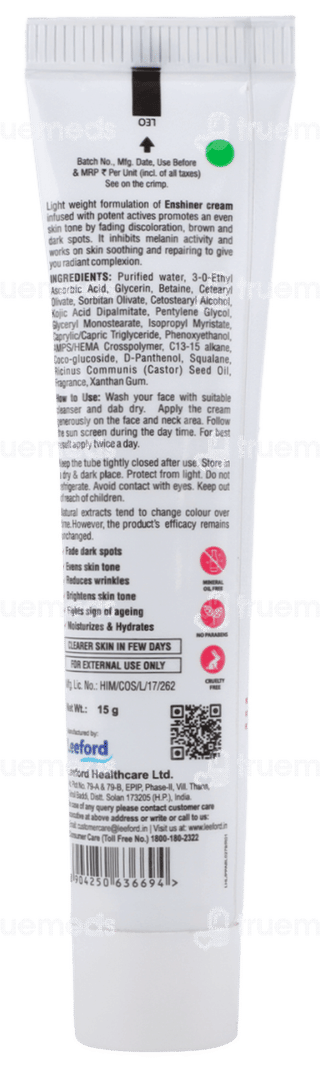 Enshiner Dark Spot Correcting Cream 15Gm