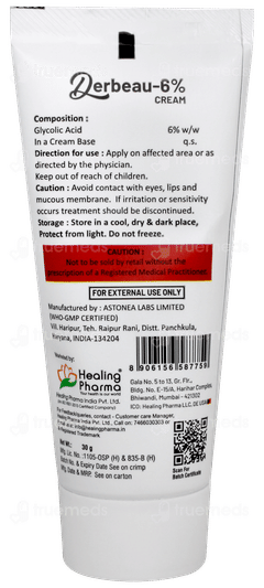 Derbeau 6% Cream 30gm