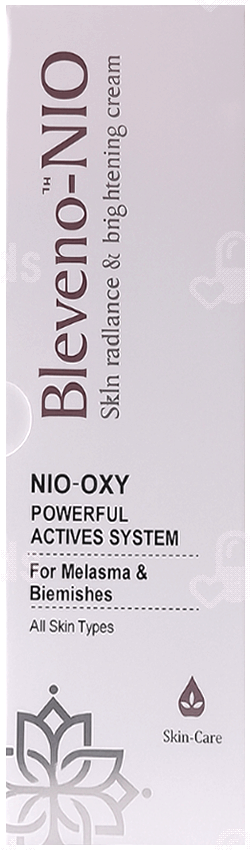 Bleveno Nio Skin Radiance & Brightening Cream 15Gm