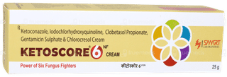 Ketoscore 6 Nf Cream 25gm