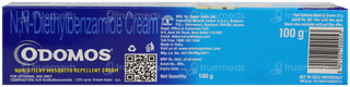 Odomos Non Sticky Mosquito Repellent Cream 100gm With Odomos Natural Cream 23gm Free