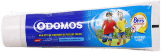 Odomos Non Sticky Mosquito Repellent Cream 100gm With Odomos Natural Cream 23gm Free