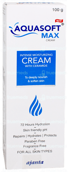 Aquasoft Max Intense New Moisturizing Cream 100gm