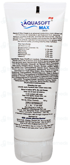 Aquasoft Max Intense New Moisturizing Cream 100gm