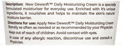 Dewsoft New Daily Moisturizing Cream 75Gm